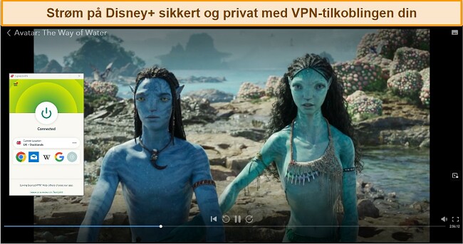 Hvordan se på Disney Plus-strømming av Avatar med en VPN - bruk ExpressVPN UK-serveren