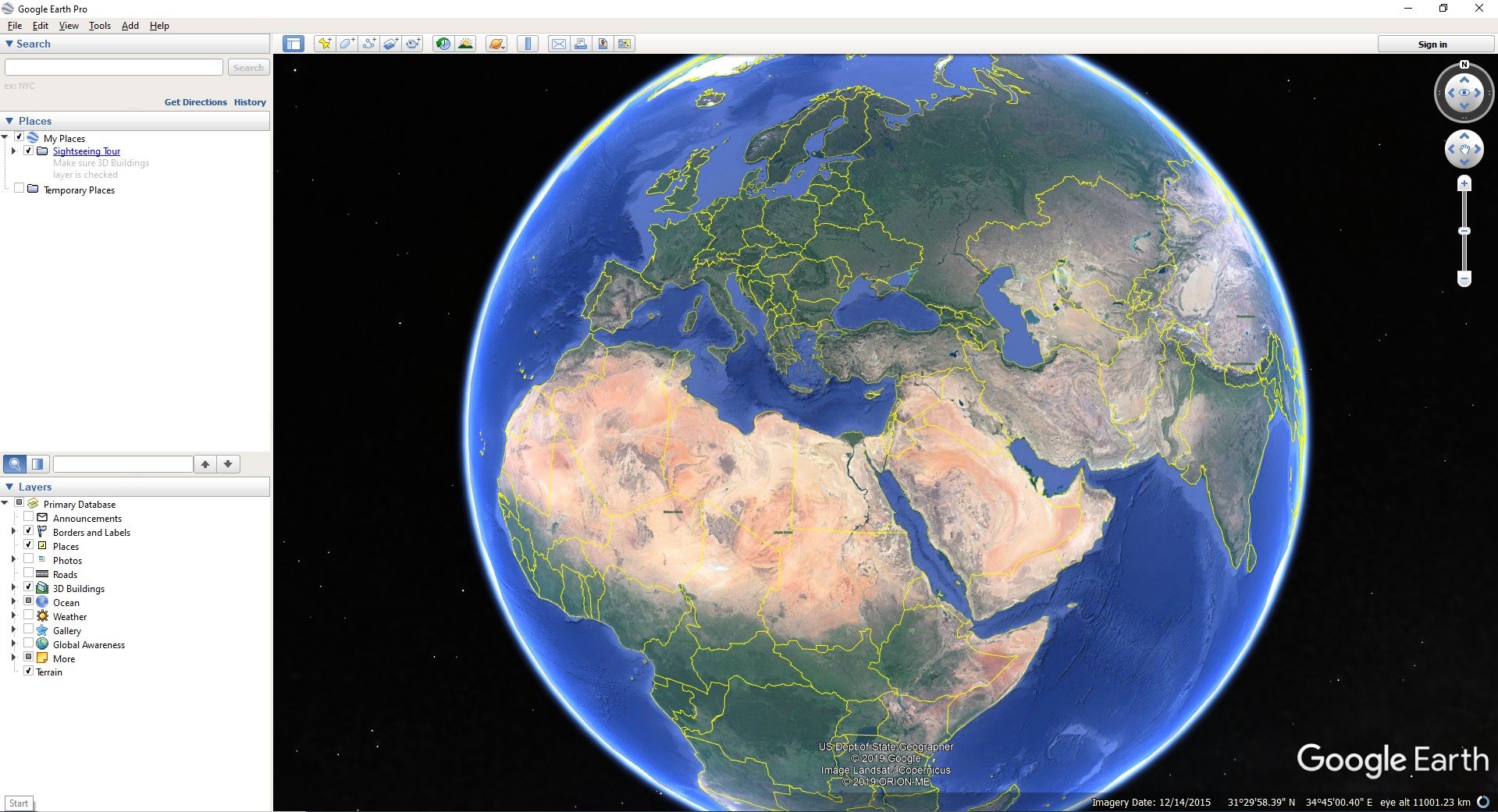 download the new version EarthView 7.7.5